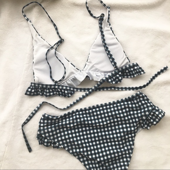 ‘Zahra' Gingham Bikini Set - Picture 7 of 7